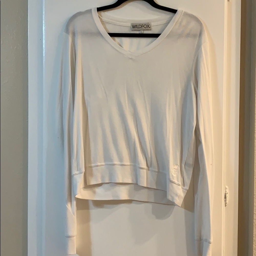 Wildfox White Long Sleeve